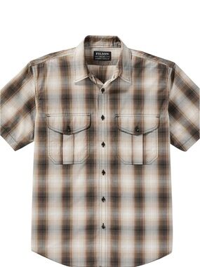 Filson Feather Cloth Button down short sleeve